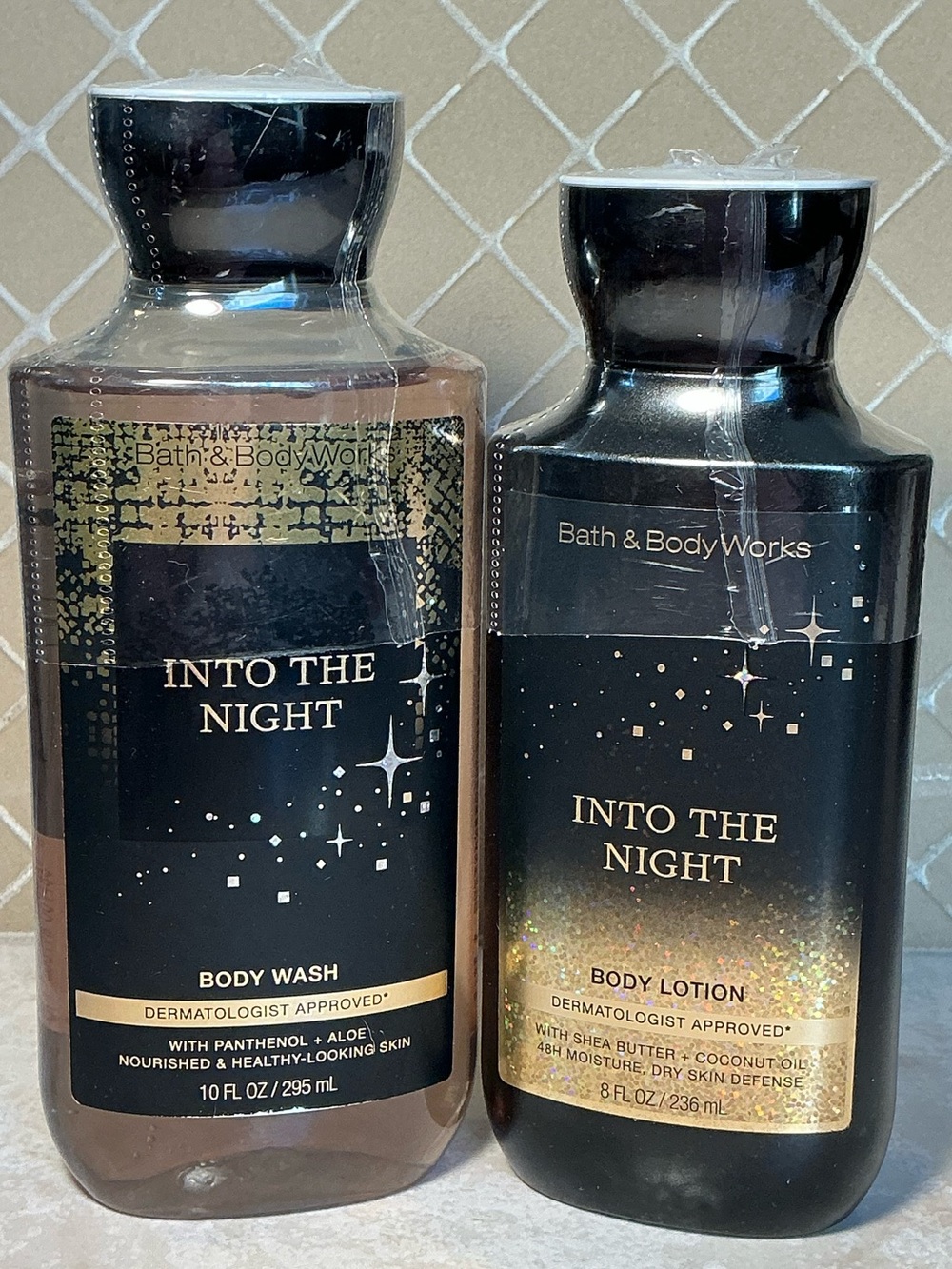 Bath & Body Works Into the Night Body Wash & Lotion Set